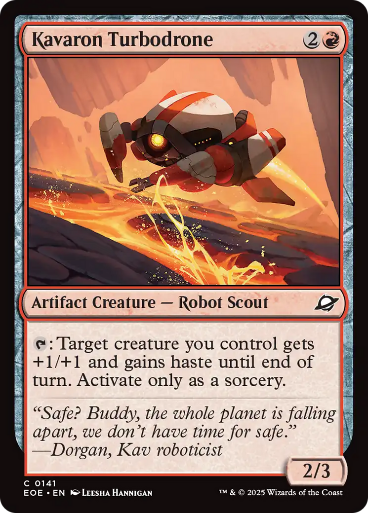 Kavaron Turbodrone [Edge of Eternities] | Cards and Coasters CA