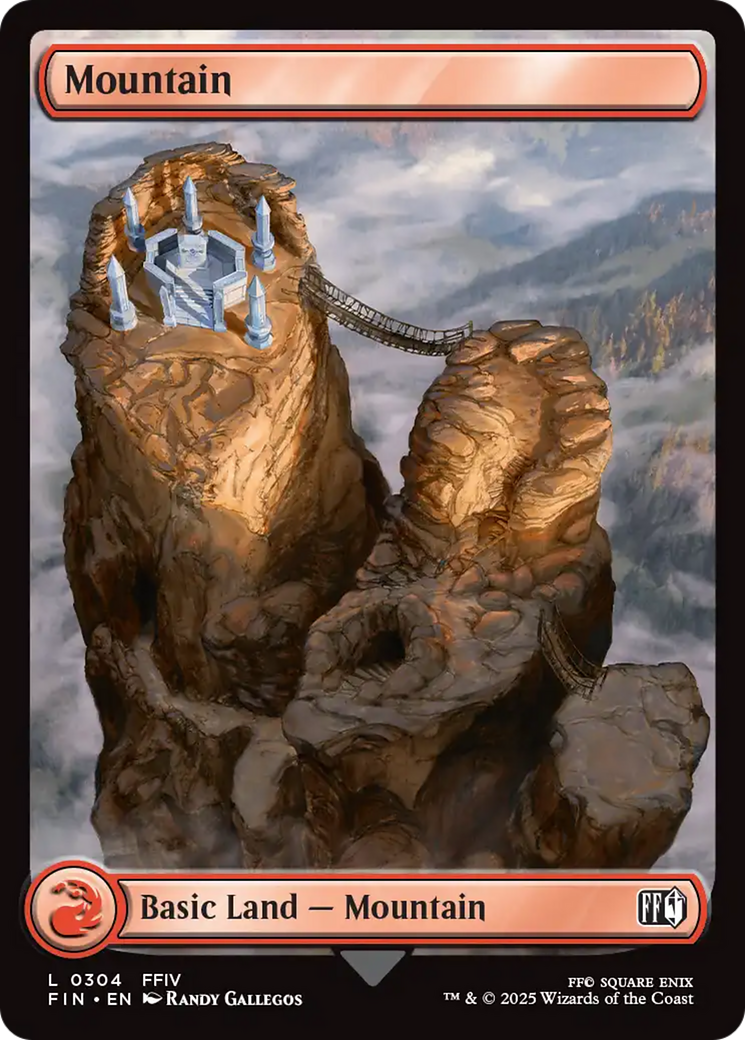 Mountain (0304) [FINAL FANTASY] | Cards and Coasters CA