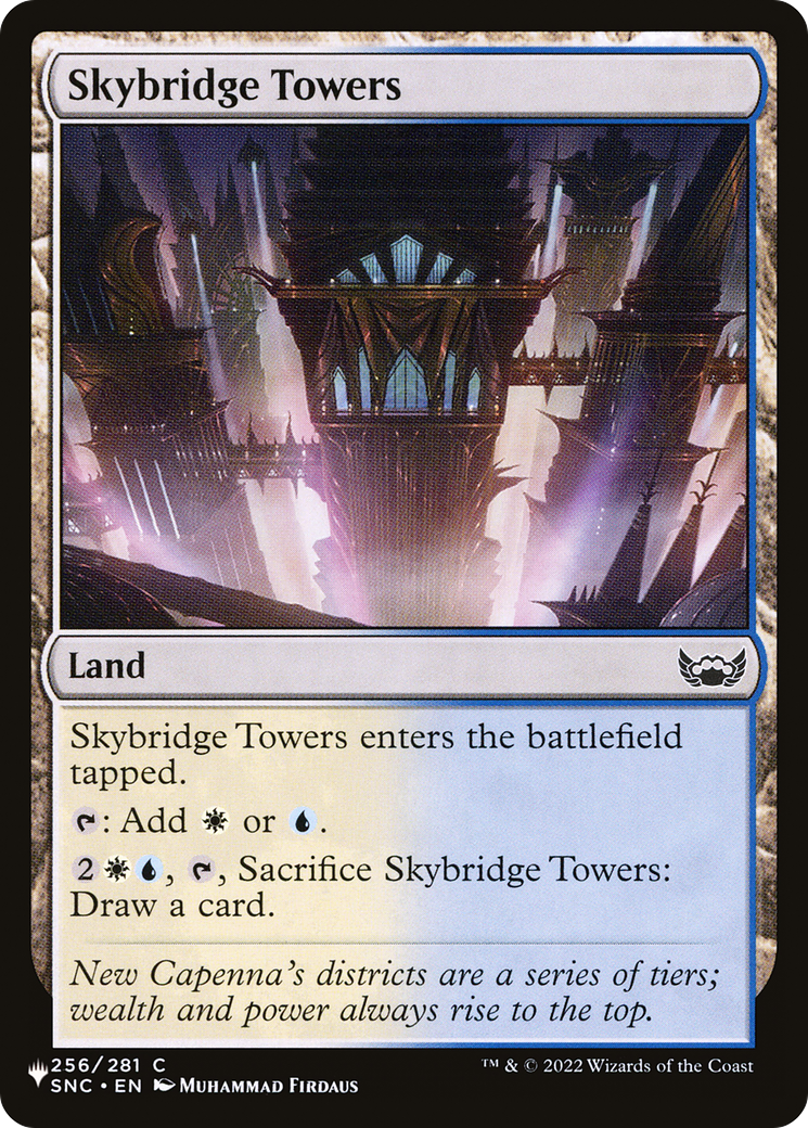 Skybridge Towers [The List Reprints] | Cards and Coasters CA