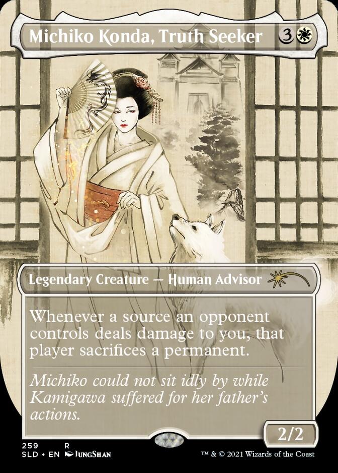 Michiko Konda, Truth Seeker [Secret Lair Drop Series] | Cards and Coasters CA