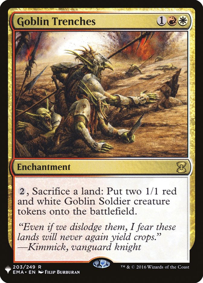 Goblin Trenches [The List] | Cards and Coasters CA
