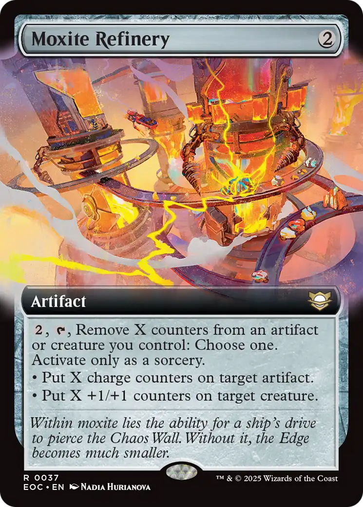 Moxite Refinery (Extended Art) [Edge of Eternities Commander] | Cards and Coasters CA