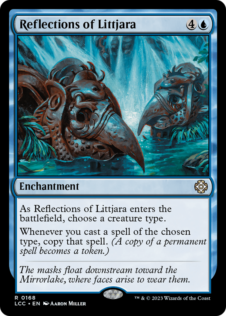 Reflections of Littjara [The Lost Caverns of Ixalan Commander] | Cards and Coasters CA