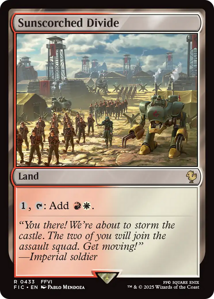 Sunscorched Divide [FINAL FANTASY Commander] | Cards and Coasters CA
