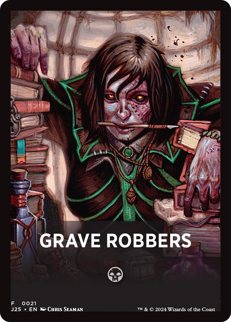 Grave Robbers Theme Card [Foundations Jumpstart Front Cards] | Cards and Coasters CA