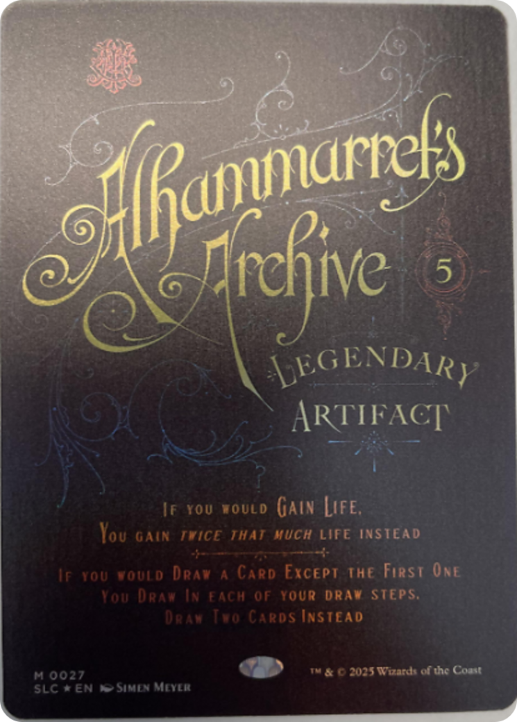 Alhammarret's Archive [Secret Lair Countdown Kit] | Cards and Coasters CA