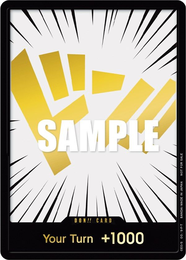 DON!! Card (Gold) [One Piece Promotion Cards] | Cards and Coasters CA