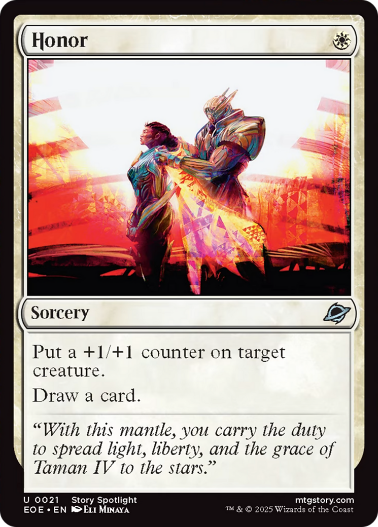 Honor [Edge of Eternities] | Cards and Coasters CA
