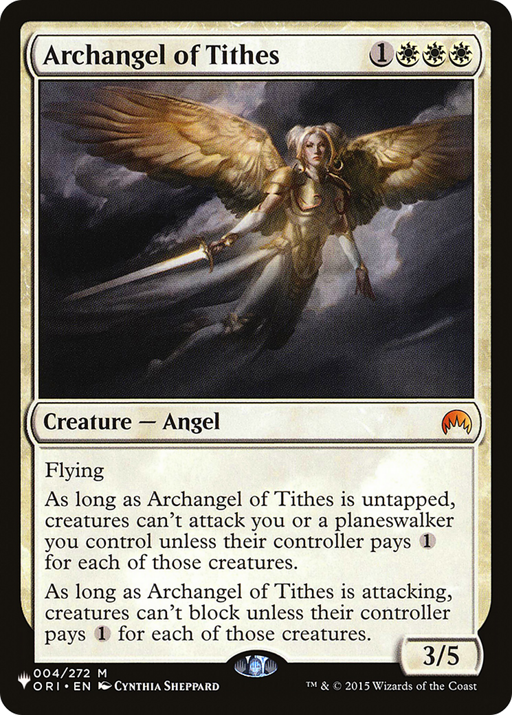 Archangel of Tithes [Secret Lair: Angels] | Cards and Coasters CA