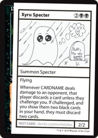 Xyru Specter (2021 Edition) [Mystery Booster Playtest Cards] | Cards and Coasters CA