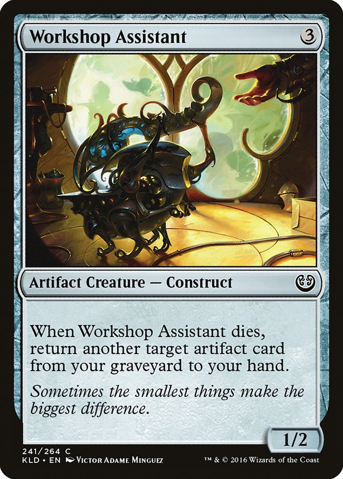 Workshop Assistant [Kaladesh] | Cards and Coasters CA