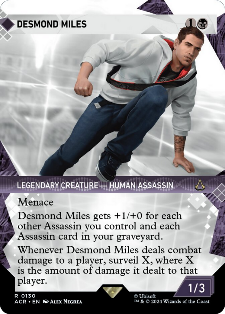 Desmond Miles (Showcase) [Assassin's Creed] | Cards and Coasters CA