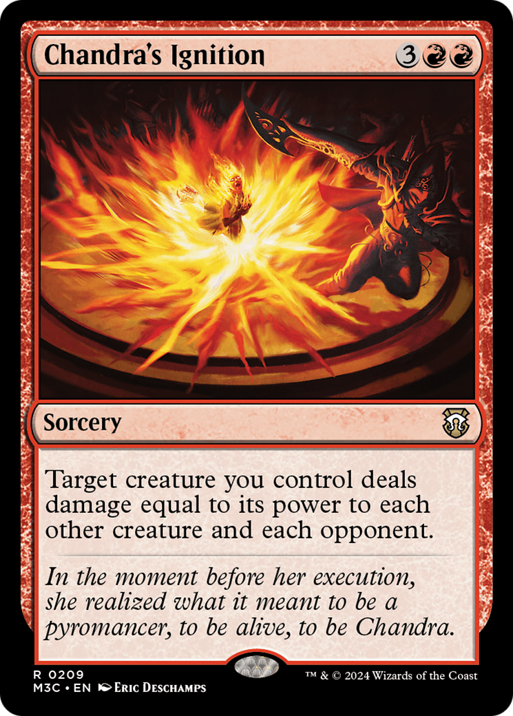 Chandra's Ignition [Modern Horizons 3 Commander] | Cards and Coasters CA