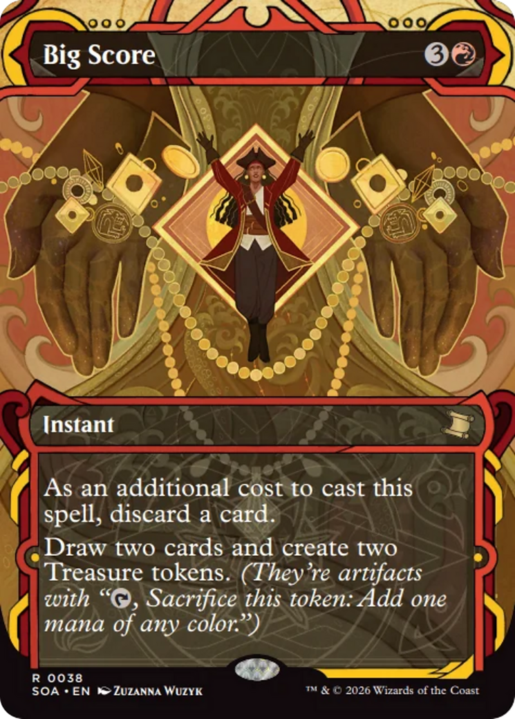 Big Score [Secrets of Strixhaven: Mystical Archive] | Cards and Coasters CA
