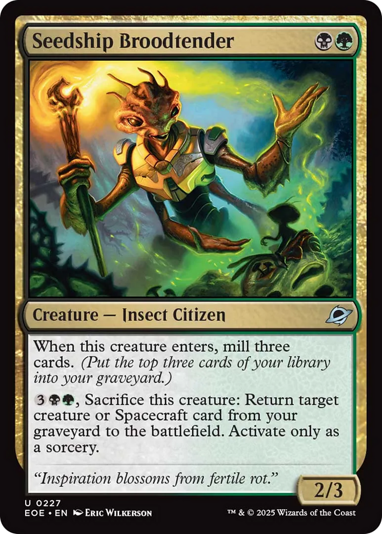 Seedship Broodtender [Edge of Eternities] | Cards and Coasters CA