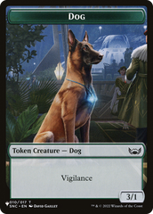 Shapeshifter // Dog Double-Sided Token [The List] | Cards and Coasters CA