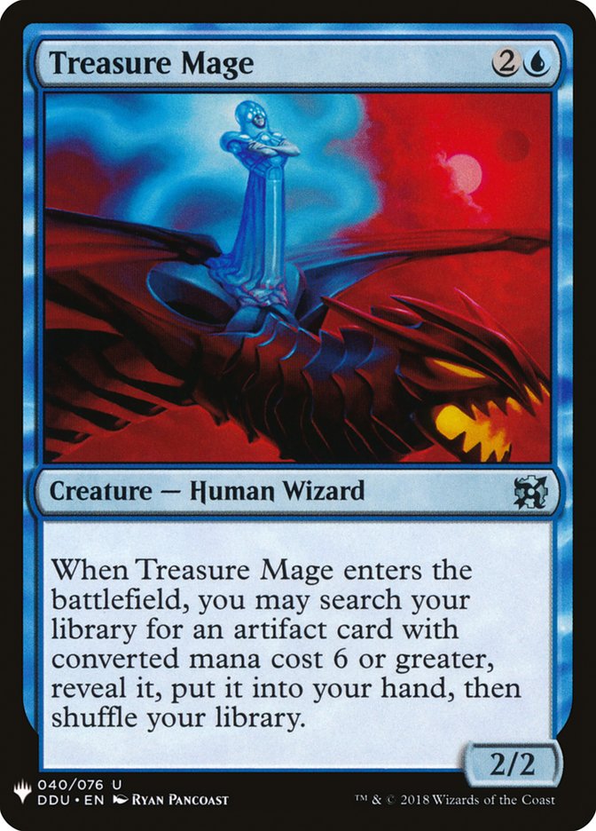 Treasure Mage [Mystery Booster] | Cards and Coasters CA