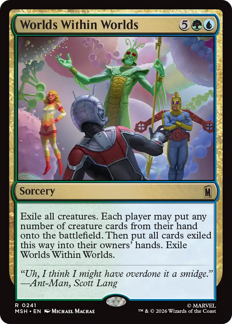 Worlds Within Worlds [Marvel Super Heroes] | Cards and Coasters CA