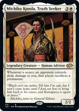 Michiko Konda, Truth Seeker [Jumpstart 2022] | Cards and Coasters CA