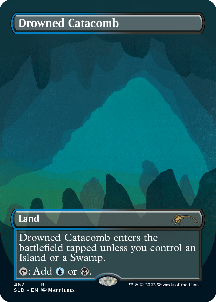 Drowned Catacomb (Borderless) [Secret Lair Drop Series] | Cards and Coasters CA