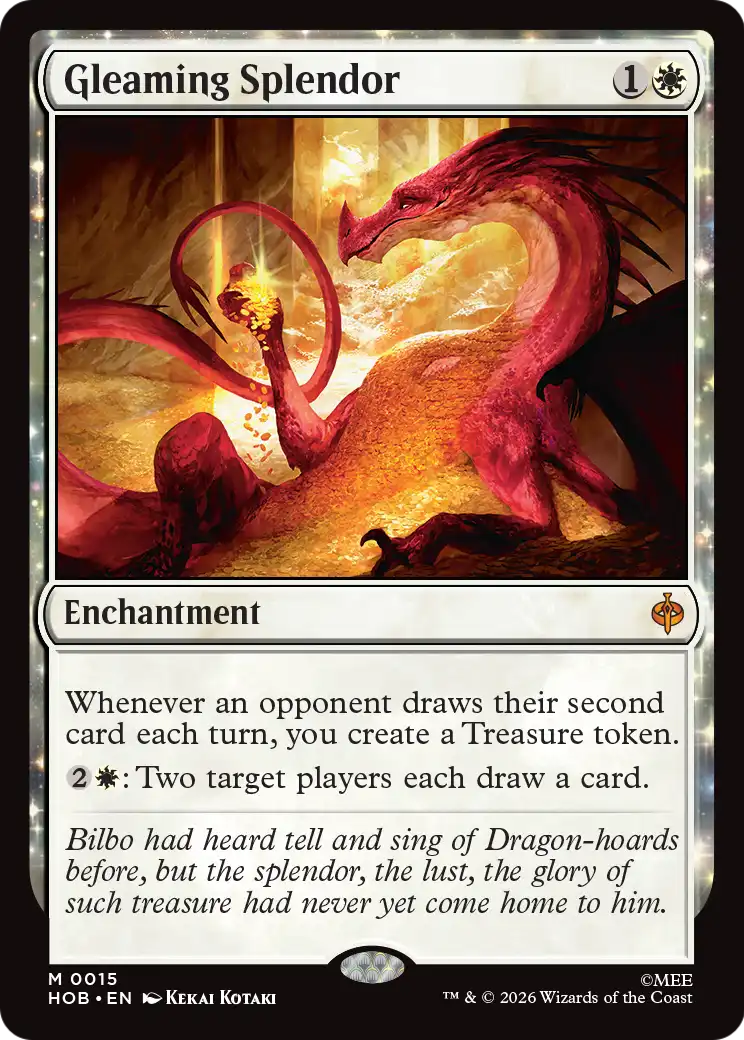 Gleaming Splendor [The Hobbit] | Cards and Coasters CA