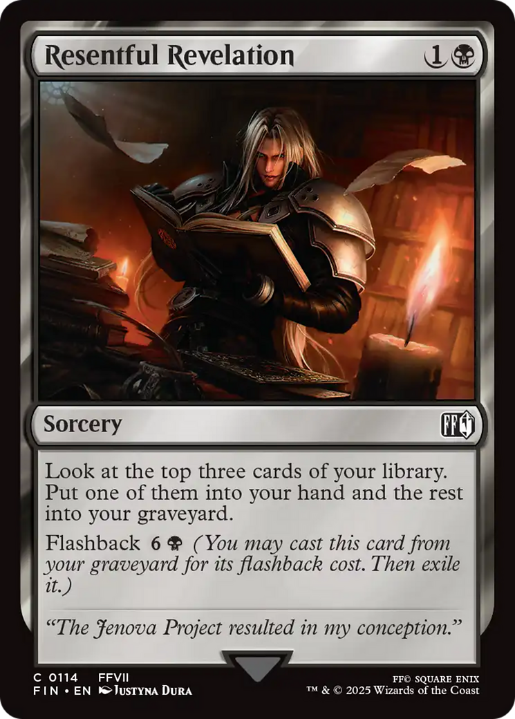 Resentful Revelation [FINAL FANTASY] | Cards and Coasters CA