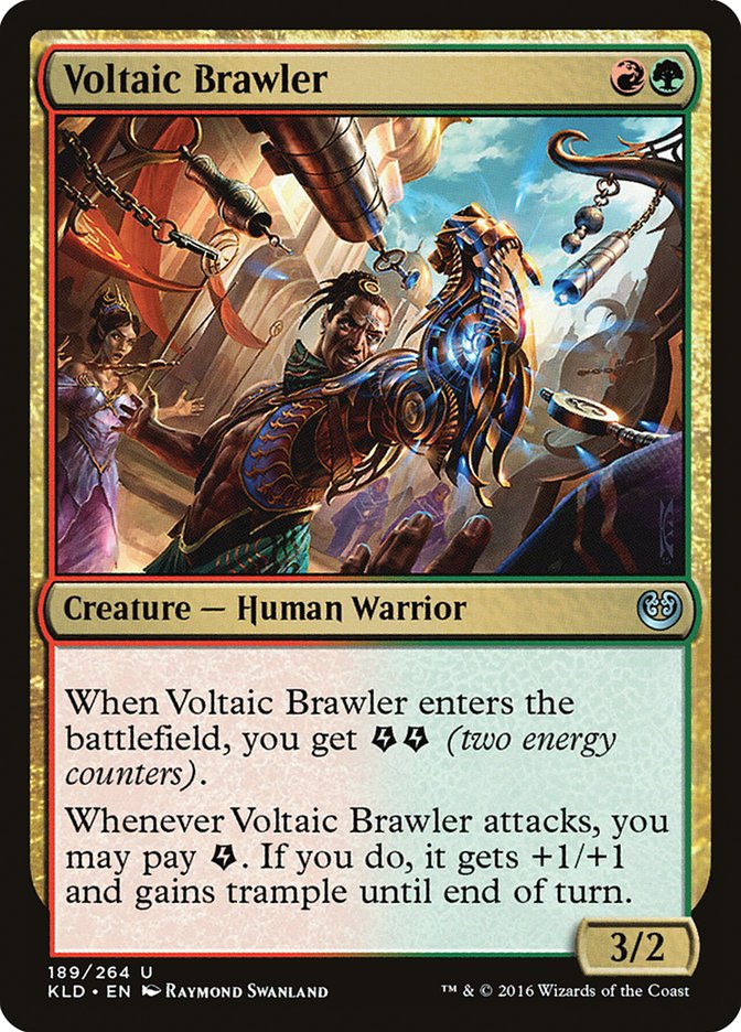 Voltaic Brawler [Kaladesh] | Cards and Coasters CA