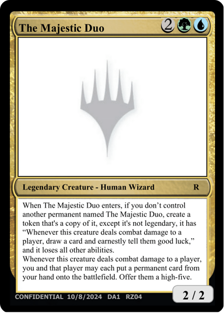 The Majestic Duo [Unknown Event] | Cards and Coasters CA