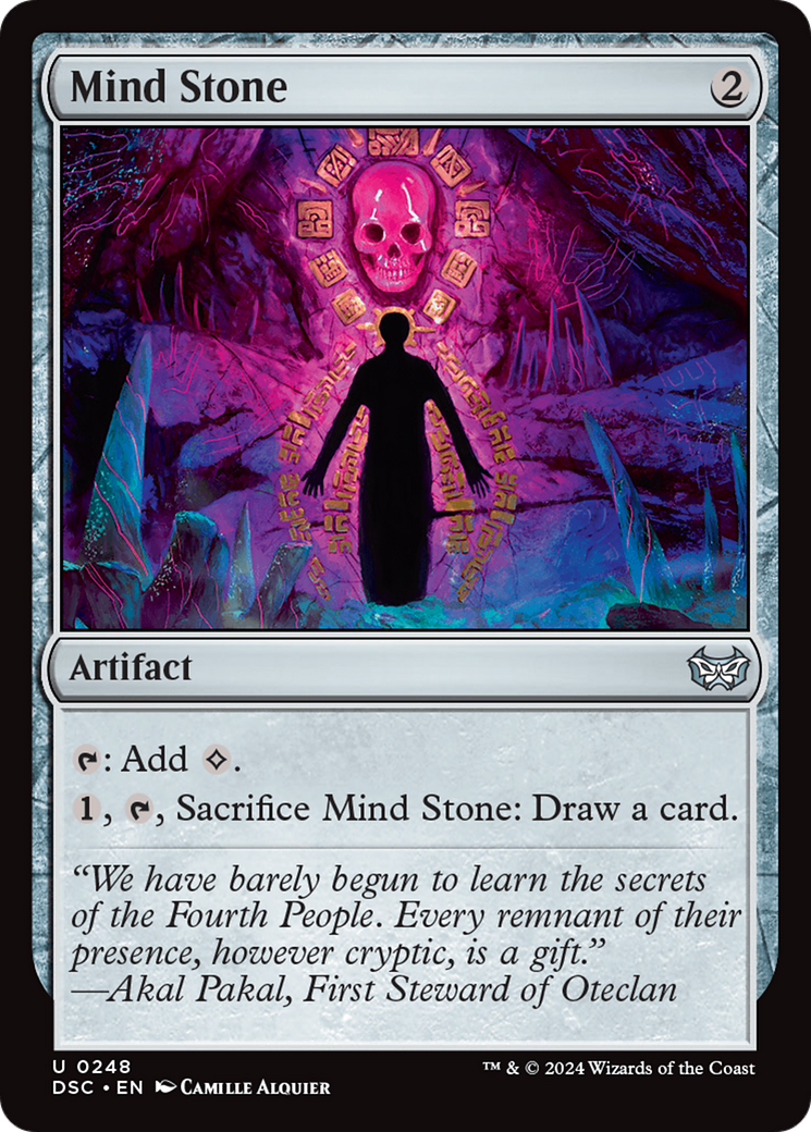 Mind Stone [Duskmourn: House of Horror Commander] | Cards and Coasters CA