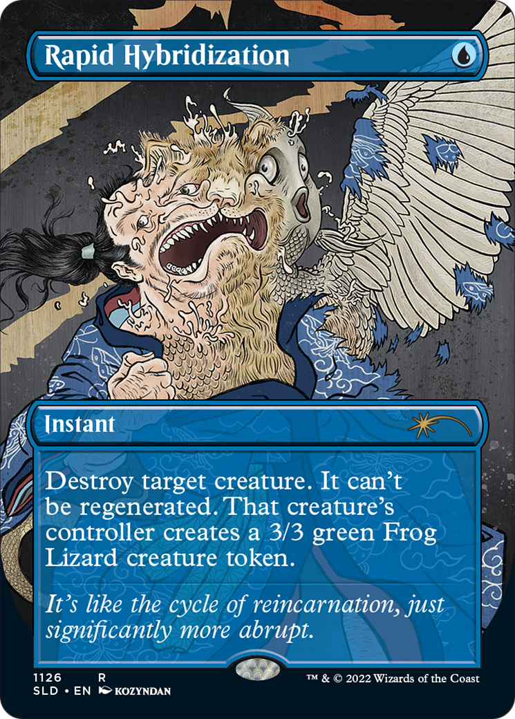 Rapid Hybridization (Borderless) [Secret Lair Drop Series] | Cards and Coasters CA