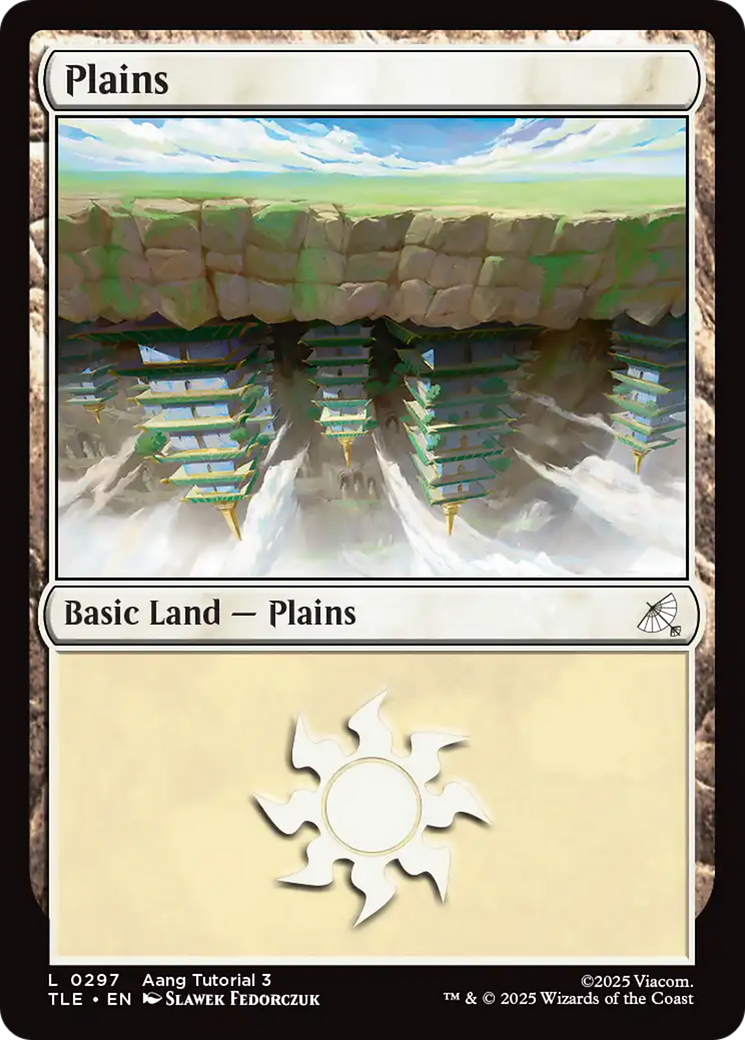 Plains (0297) [Avatar: The Last Airbender: Eternal-Legal] | Cards and Coasters CA