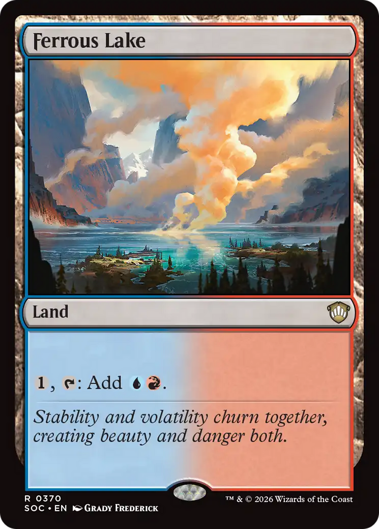 Ferrous Lake [Secrets of Strixhaven Commander] | Cards and Coasters CA