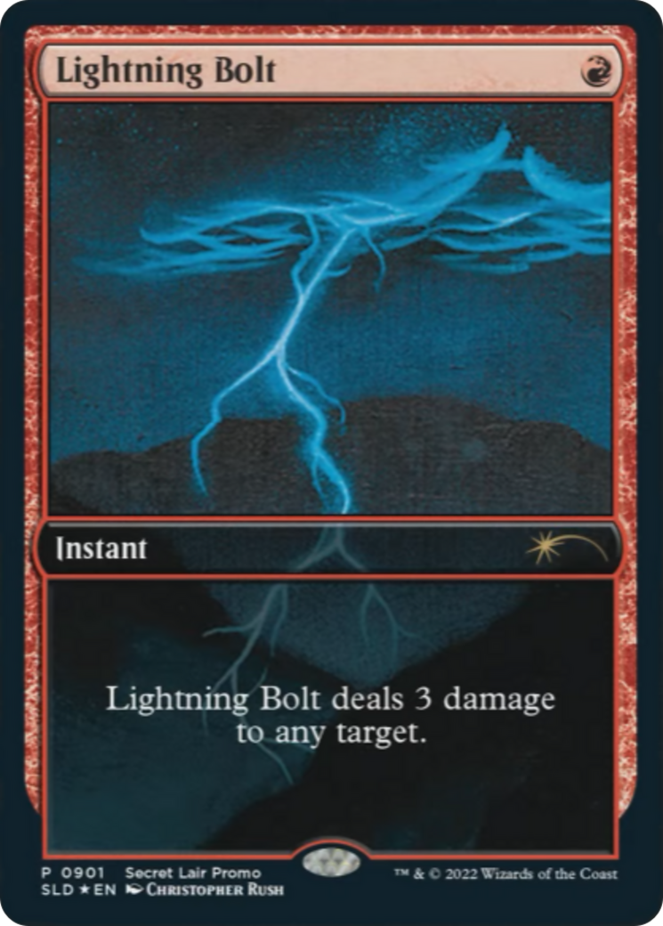 Lightning Bolt (0901) [Secret Lair Drop Series] | Cards and Coasters CA
