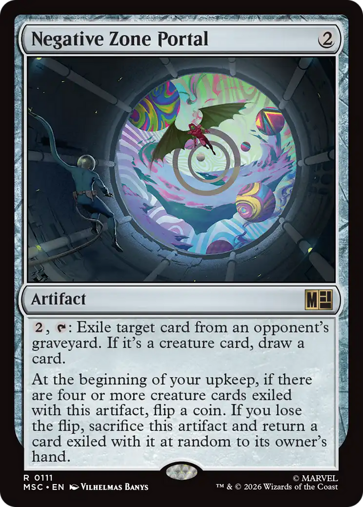 Negative Zone Portal [Marvel Super Heroes Commander] | Cards and Coasters CA