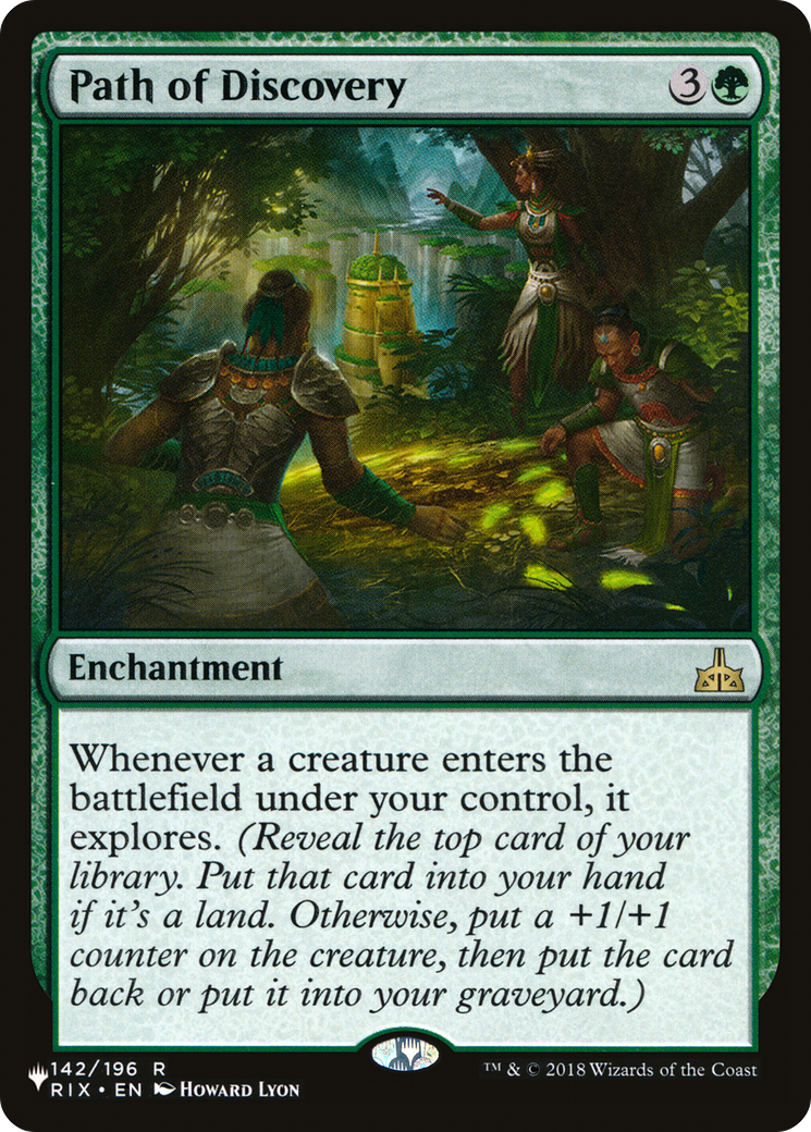 Path of Discovery [The List] | Cards and Coasters CA