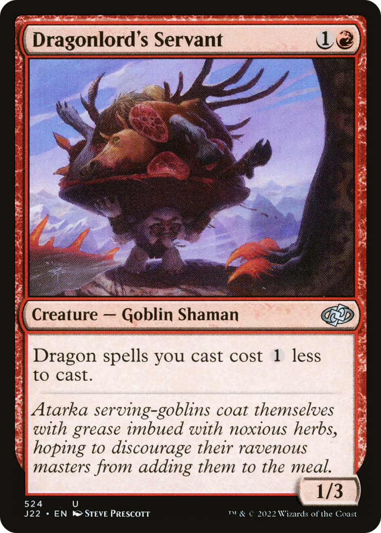 Dragonlord's Servant [Jumpstart 2022] | Cards and Coasters CA