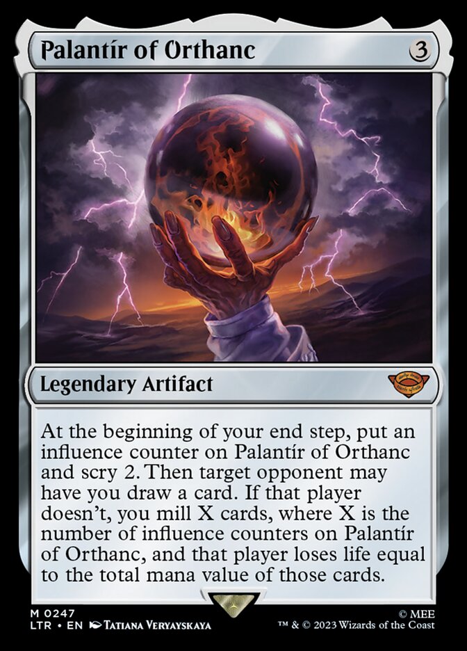 Palantir of Orthanc [The Lord of the Rings: Tales of Middle-Earth] | Cards and Coasters CA