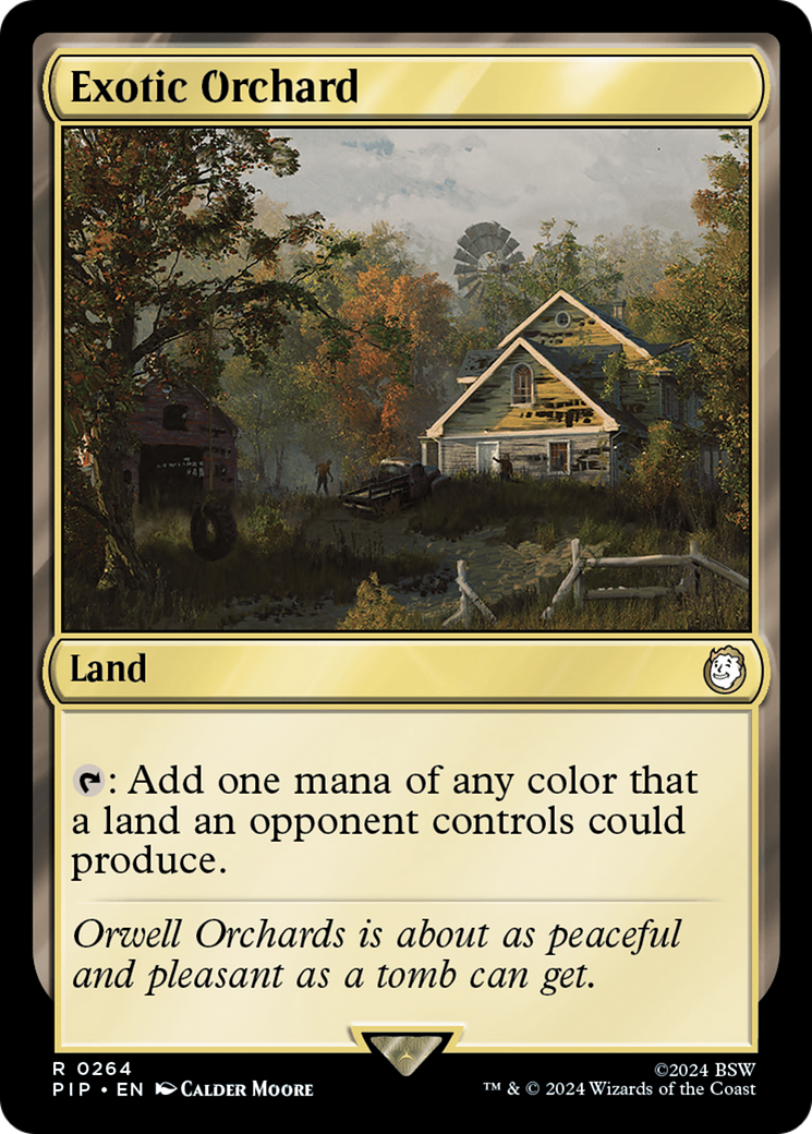 Exotic Orchard [Fallout] | Cards and Coasters CA