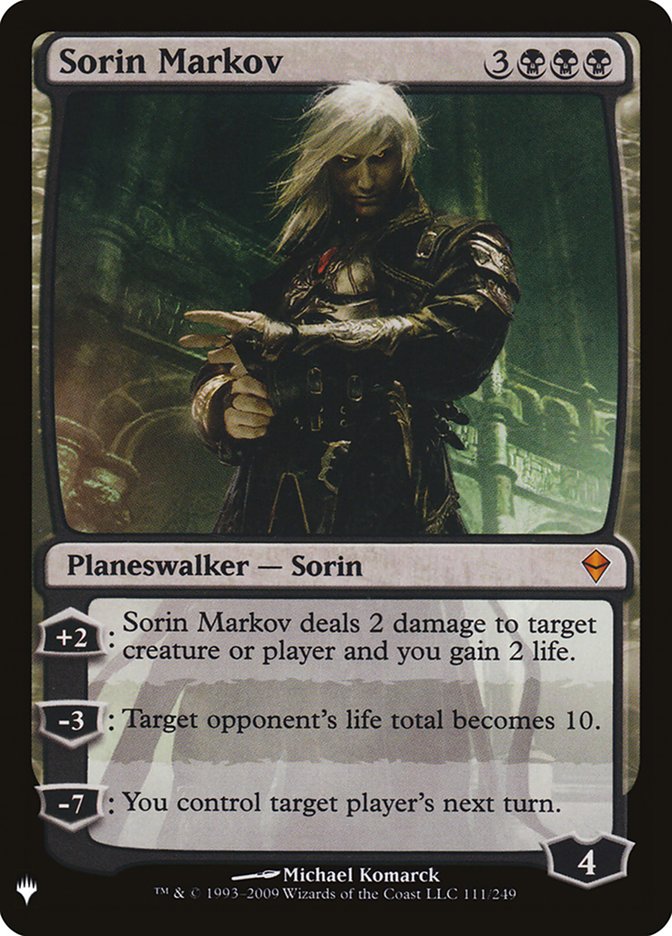 Sorin Markov [Mystery Booster] | Cards and Coasters CA