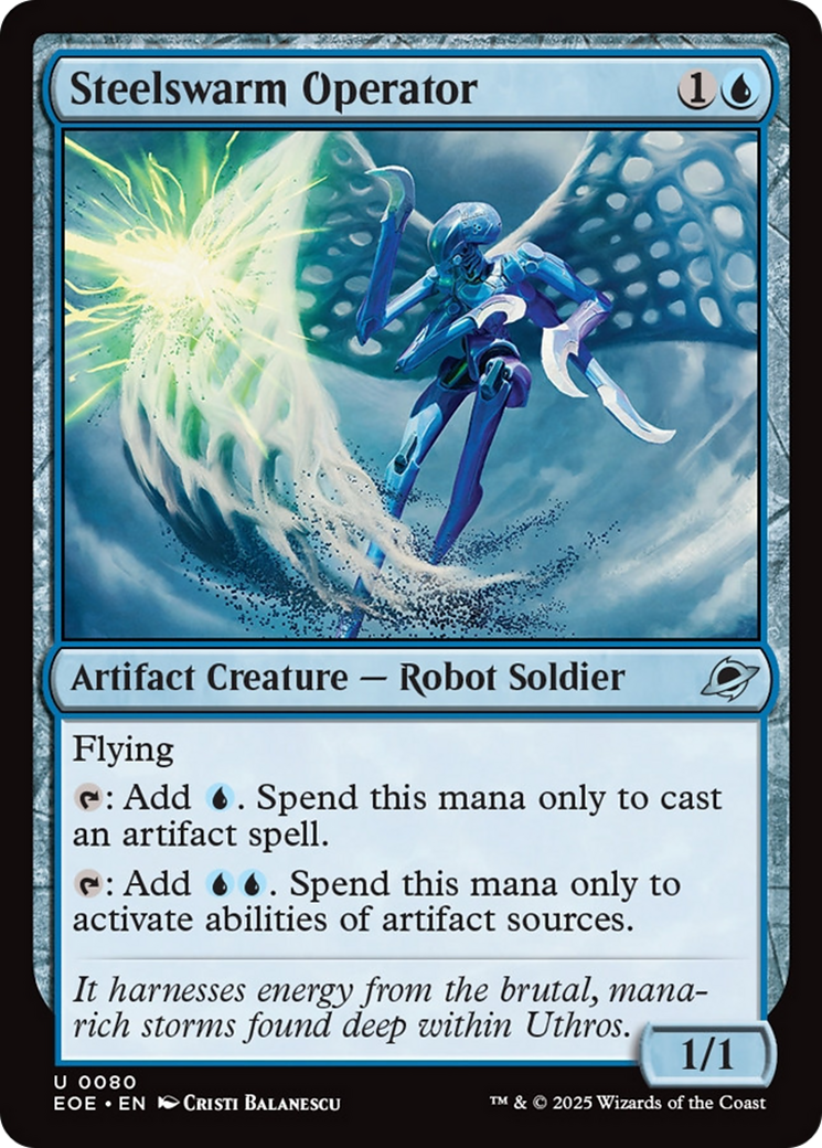 Steelswarm Operator [Edge of Eternities] | Cards and Coasters CA
