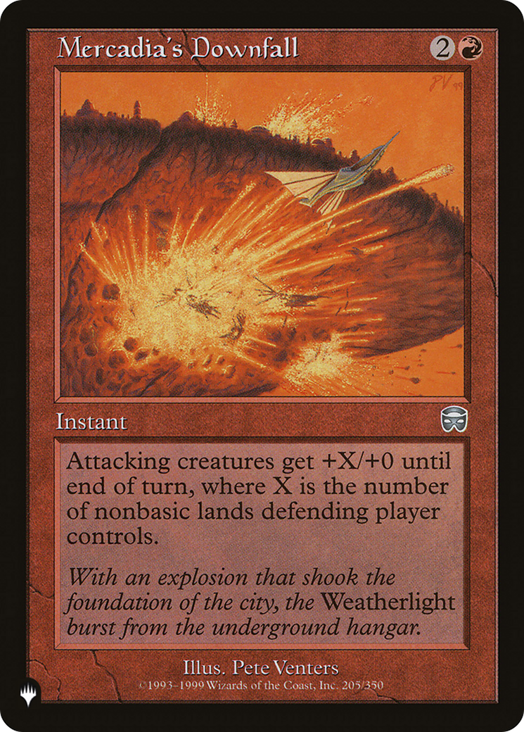 Mercadia's Downfall [The List] | Cards and Coasters CA