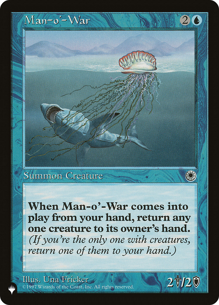 Man-o'-War (POR) [The List Reprints] | Cards and Coasters CA