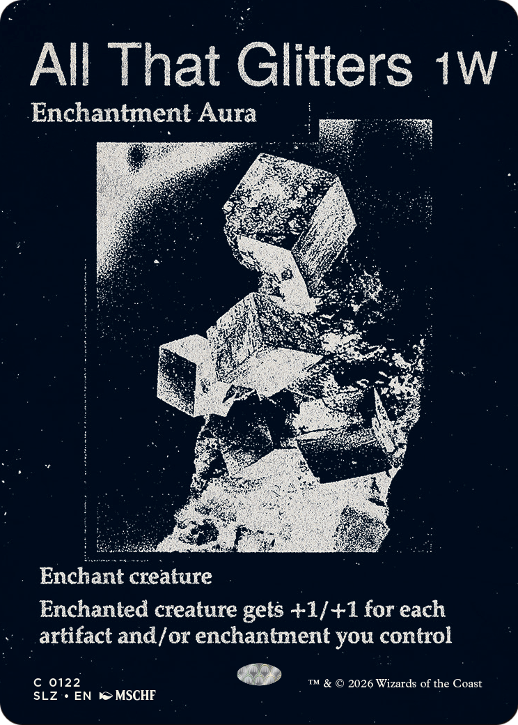All That Glitters (0122) [Secret Lair x MSCHF: The Zeta Set] | Cards and Coasters CA