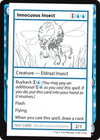 Innocuous Insect (2021 Edition) [Mystery Booster Playtest Cards] | Cards and Coasters CA