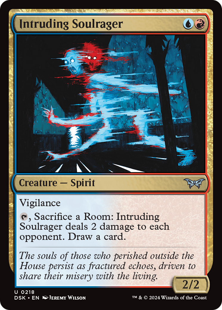 Intruding Soulrager [Duskmourn: House of Horror] | Cards and Coasters CA