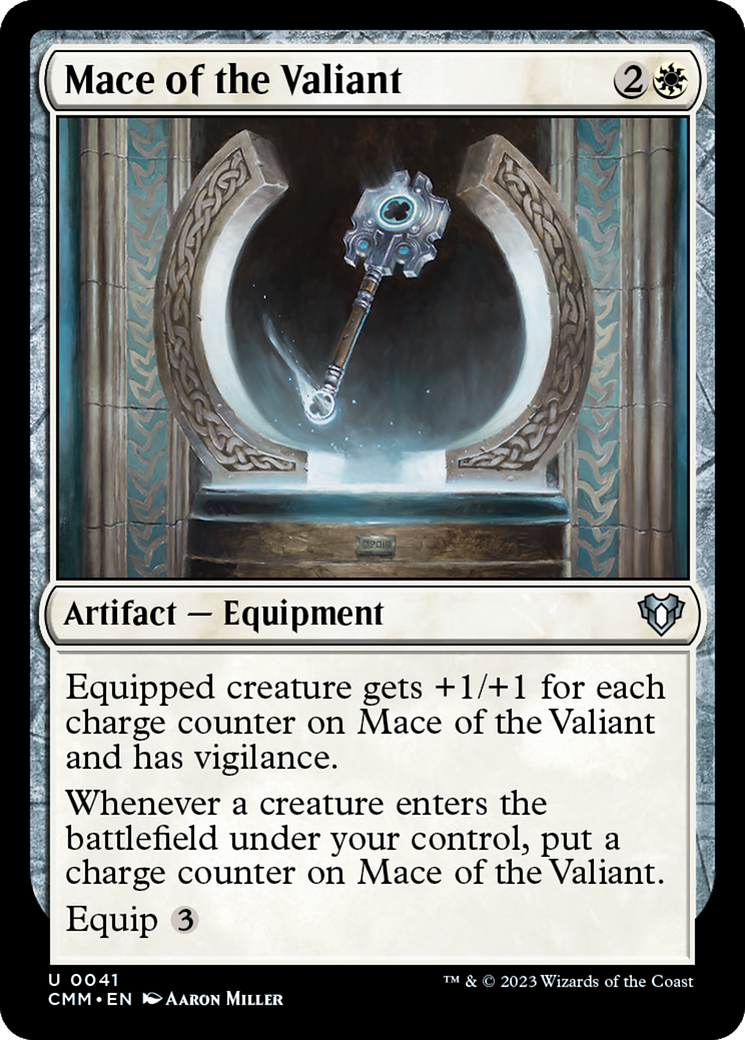 Mace of the Valiant [Commander Masters] | Cards and Coasters CA