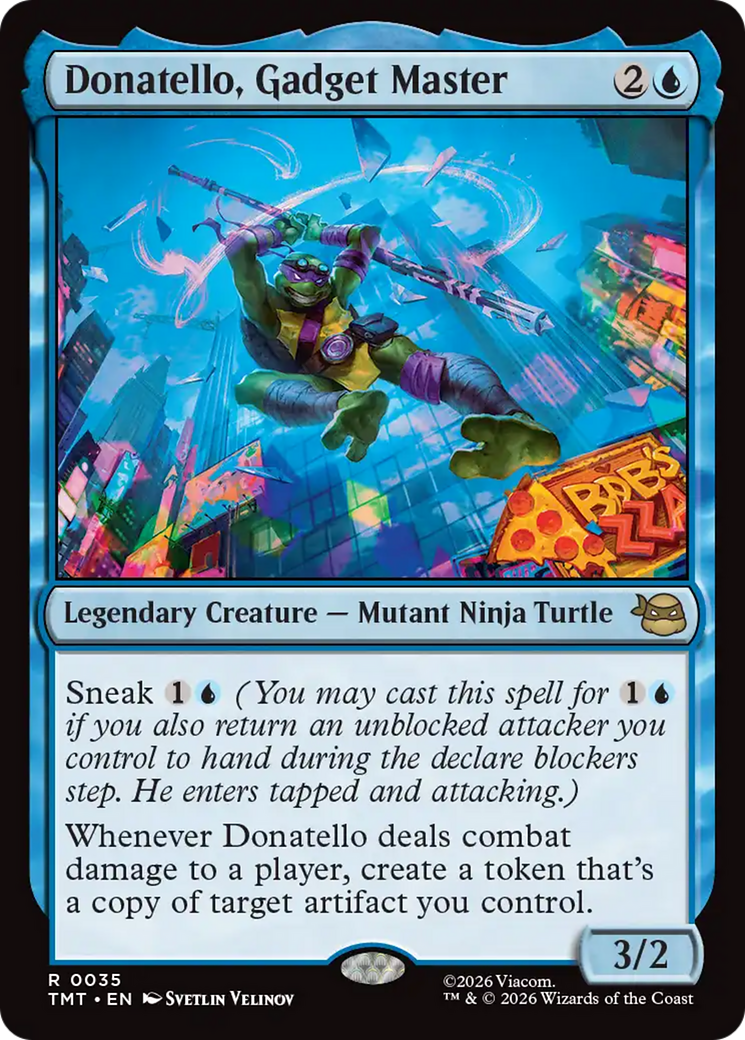 Donatello, Gadget Master [Teenage Mutant Ninja Turtles] | Cards and Coasters CA