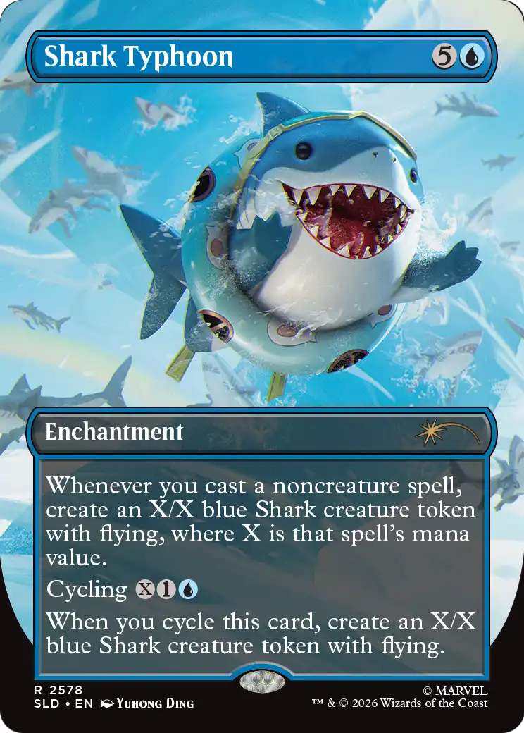 Shark Typhoon [Secret Lair Drop Series] | Cards and Coasters CA