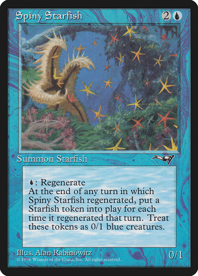 Spiny Starfish [Alliances] | Cards and Coasters CA