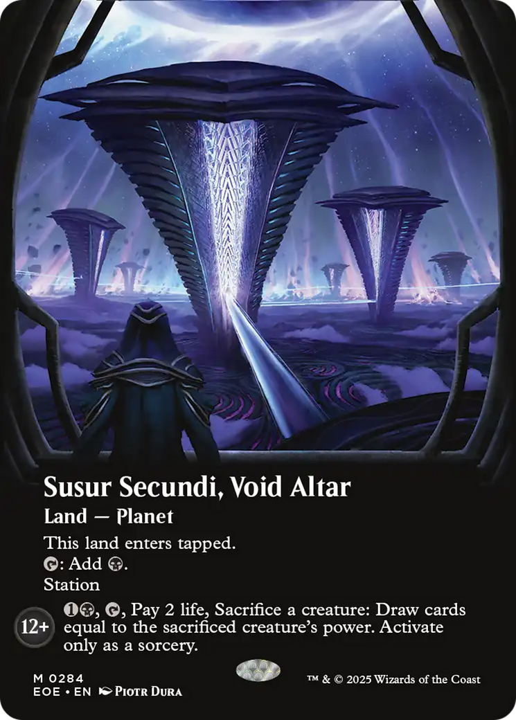 Susur Secundi, Void Altar (Borderless) [Edge of Eternities] | Cards and Coasters CA